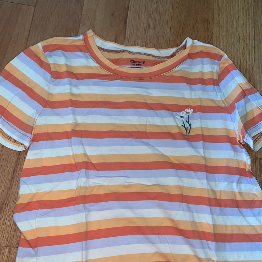 MADEWELL xxs flower tee